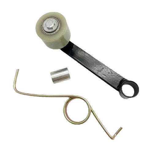 Heavy Duty Chain Tensioner Roller Kit Fits 200cc Bs200 Atv Quad Keeps Chain Tight Ride Hard Hassle Free No Slippage Polymer Rollers Cut Friction Smoother Drive Fix Chain Slips Spring Loaded Mounting Points Simple Setup Reliable Dirt Bike Action, polymer roller and spring