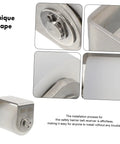Beefy 304 Stainless Steel Gate Roller With Bracket U Groove Wheel for RV Trailers, close-up of nylon wheel and stainless frame.