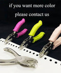 Single Hole Circle Paper Punch Handheld Scrapbooking Punch Rubber Coated Handle 6Mm Circle Puncher in assorted colors
