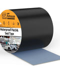 Heavy Duty Waterproof Patch And Seal Tape 4x13 Feet for RV Roofs Tents Tarps with Extra Thick Sealant and UV Protective Backing