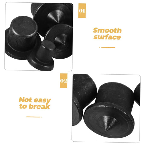 Dowel Jig Kit 8 Piece Set For Woodworking Pro Grade Portable Dowel Pins Center Transfer Plugs smooth black surface