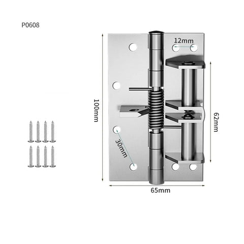 Three In One Door Closer With Spring Hinge For Interior Doors Auto Self Close Smooth Operation Quiet Close Fits Most Standard Doors
