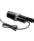 Ten Inch 12V DC Hydraulic Motor Electric Linear Actuator with wired connections for rugged DIY projects and custom builds.