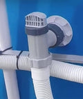 Installed Pool Plunger Valve Assembly Replacement For Above Ground Pool Pumps Two Piece Set Pro Grade Easy Install