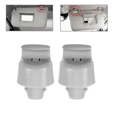 Sun Visor Clip Retainer Bracket For Nissan Altima Rogue Infiniti QX60 QX56 JX35 96409-3JA0A Drop-In Replacement, 2 Pack
