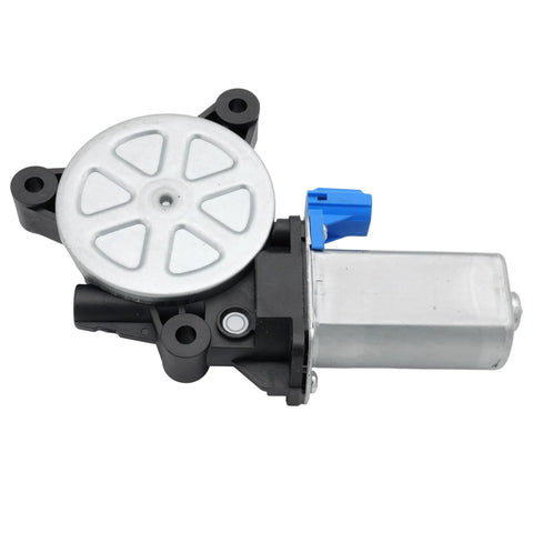 Front Left Driver Side Power Window Lift Motor For 2011 To 2015 Hyundai Sonata And 2011 To 2016 Elantra showing smooth glide design and two-pin plug.