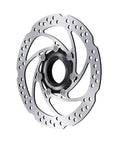 Storm CL 203 Mm Center Lock Rotor For Beefy Braking Power With Center Lock And Lockring Compatible With MT Family Hubs Two Piece Rotor