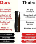 Comparison chart of Muay Thai 2.0 Weighted Jump Rope For High Intensity Training And MMA Workouts, Heavy 1.3lb PVC Rope With 9 Foot Length.