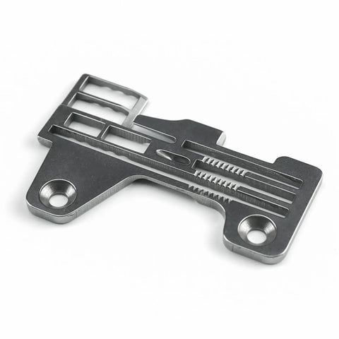 Pro Grade Throat Plate Replacement For Industrial Overlock Sewing Machines Compatible With SH6005 MO2404N MO2504N JU KI Models Built Tough With Durable Steel For Precise Stitching And Long Lasting Performance, steel throat plate replacement