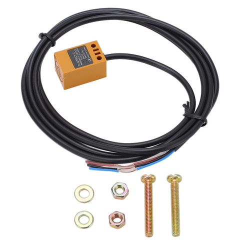 DC 10-30V Inductive Proximity Sensor 3 Wire NPN With 5mm Detection Distance, metal detector in compact ABS housing with mounting hardware