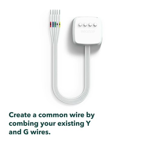 Smooth C Wire Adapter And Power Extender Kit For Smart Thermostat Installation Get Your Wiring Together Today Slick Fix For Modern Home Climate Control Keep Your Hvac Humming Sweet Without Common Wire Issues