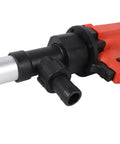 Game Changer Electric Drum Pump With 8000 Rpm Motor Delivering Solid 60 To 80 Lpm Flow close-up of connector and nozzle for fluid transfer.