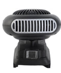 Front view of Kick Some Serious Heat Without The Cord Drag 18V Battery Powered Portable Space Heater 170W dual temperature settings.