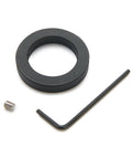 Pro Grade Router Guide Bushing One Point Five Inch Outer Diameter fits standard template adapters, includes hex key and hardware.
