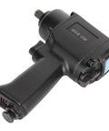 Extra Heavy Duty Half Inch Air Impact Wrench Nut Busting Pneumatic Impact Gun with sturdy grip and durable construction.