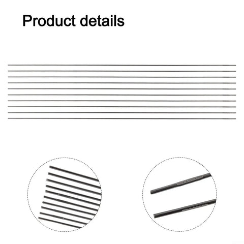 304 Stainless Steel TIG Wire Low Spatter For Clean Welds, Smooth Feed, 1.6mm-3.2mm Silver Rods, 10 Pcs detailed view
