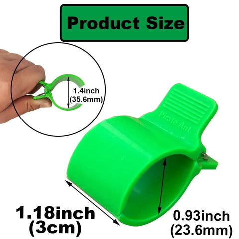 Heavy Duty Greenhouse Clamps For Three Quarters To One Inch PVC Pipe, Secure Hoops And Frames For Grow Tunnels, Plant Support Stakes, And Fixing Plant Covers With Garden Plastic Sheeting, Netting And Row Covers