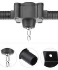 No Sweat Self Priming Drill Transfer Pump For Water And Fluids Portable Lightweight Plastic Tool with hose fittings
