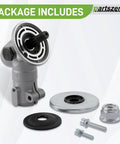 Replacement Gearbox Assembly Fits Husqvarna 125L 125LD 125LDX 125R components, includes gearbox, washers, and bolts