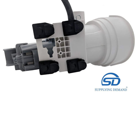 Easy Fix Washer Drain Pump Motor and Housing Replacement Grey 120V 60Hz 1.25 Amps Quick Install with brand logo