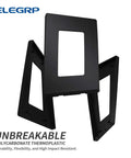 Matte Black 1 Gang Screwless Decorative Wall Plate Standard Size Built To Last Thermoplastic Faceplate Cover UL Listed
