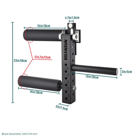 Leg Extension And Curl Machine For Power Rack With 18mm Holes Eight Height Settings And 600lbs Max Load Black Space Saving Attachment