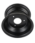 Top view of Beefed Up 7 Inch ATV Wheel Rim With 23T Axle Hub For 16x8 7 Tires Fit 110cc 125cc Quad Go Kart ATV Taotao Coolster Three Hole Mount