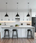 Modern kitchen with Stainless Steel Cabinet Handles With Three Inch Hole Spacing Drawer Pulls For Cabinets Dresser And Bathroom