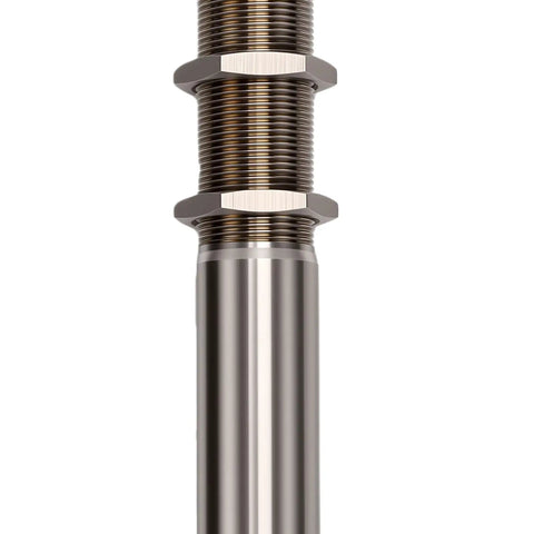 Infrared Temperature Sensor Non Contact Measurement For Industrial Use Stainless Steel Build 0-200C Range Precise Surface Temperature Probe For Hazardous Environments And Moving Machinery, threaded stainless steel body