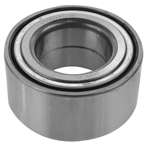 Close-up of wheel bearing from 2 Piece Front Wheel Bearing And Hub Assembly Set For Hyundai Santa Fe 2001 To 2006, Tucson 2005 To 2009, Kia Sportage 2005 To 2010, Durable Replacement Front Hubs And Bearings Kit.