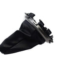 Black Stitched Shift Boot For 2009 To 2011 Honda Fit 1.5L Direct Replacement Easy Install Durable Car Interior Trim Cover With Precise Fit Oem Style Look