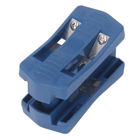 Boss Level Woodworking Edge Trimmer Kit With Twin Handles For Razor Flat Flush Cuts and Dead On Edge Banding on cabinetry.