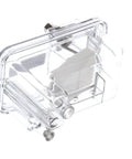 Clear plastic Float Reservoir OEM Replacement Part 9131481-01 for commercial ice machines, durable and easy install.