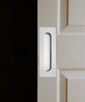 7 Inch Recessed Flush Finger Pulls For Pocket Door Sliding Door Hardware In Brushed Stainless Steel Rectangular 2 Pack Durable 304 Stainless Steel Rust Resistant Fingerprint Resistant Recess Mount