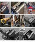 V Type CNC Milling Vise Hard Jaws Set For Aluminum Alloy V Clip Fixtures 1 Pair Replacement on vise for CNC machining