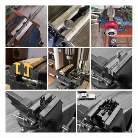 V Type CNC Milling Vise Hard Jaws Set For Aluminum Alloy V Clip Fixtures 1 Pair Replacement on vise for CNC machining