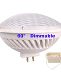 PAR56 LED Bulb Dimmable Replaces 300W Halogen, 28W Low Power 120V AC Warm White 2700K To 3000K bulb with GX16D base