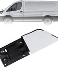 Ford Transit Fuel Filler Door Assembly With White Cover For 2015 To 2023 Transit 150 250 350 350HD Gas Door Cap Replacement CK4Z-5427936-A Premium Quality Replacement Part With Durable Build And Easy Install Direct Fit For Ford Transit Vans