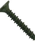 10X1-1/4 Cement Board Screw with sharp Torx T-25 head, ceramic coated for easy mounting on concrete backer panels.