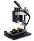 Heavy Duty 200W Mini Bench Drill Press Stand With Seven Gear Variable Speed Up To 8000 R/min Precision Pillar Drill Machine on a stable base.