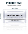 Heavy Duty Waterproof Patching Paste And Dependable Repair Mastic Total Game Changer For DIY Crews Pack Size 30 grams 13cm x 7cm