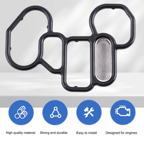 Honda Acura Oil Filter Housing Gasket Kit 3 Piece Set For Head Gasket And Filter Adapter Gaskets 15825-P8A-A01