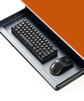 Heavy Duty Under Desk Keyboard Tray Rolling Butter Smooth Ball Bearing Slides And Comfy Wrist Rest Keeps Your Clean Setup Super Organized Gray Finish with keyboard and mouse