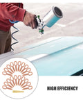 Auto Body Dent Repair Kit With Puller Rings And Iron Shaping Tabs High Efficiency Sheet Metal Dent Removal Tools