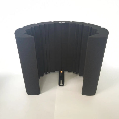 Heavy Duty High Density Acoustic Foam Mic Shield For Studio Recording And Podcasting With Real Deal Noise Blocking and Echo Dampening, 380x305x250mm