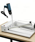 2-In-1 Heat Shrink Sealer And Shrink Wrap Machine Adjustable Temp 1-9 Bladeless Hot Melt Welding Strip on table
