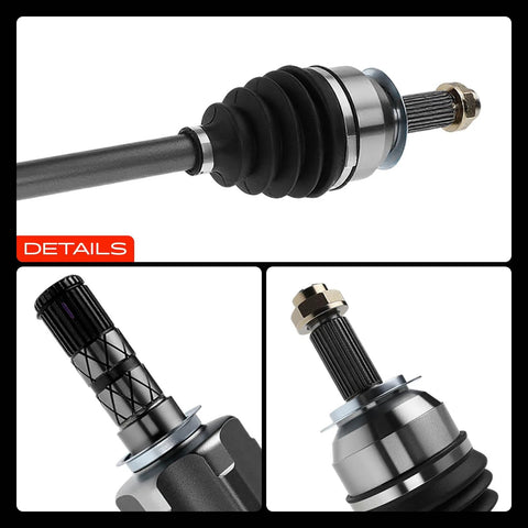 CV Axle Shaft Assembly For Subaru Forester 2014 Legacy 2010 2014 Outback 2010 2014 Front Left Or Right Replacement, Details View