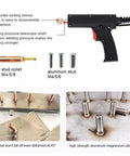 Spot Welder Dent Puller Kit For Aluminum And Steel Car Body Dent Removal Stud Welder Dent Repair Tool Set With Adjustable Pressure 220V Includes Welding Gun Aluminum Studs