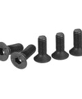 M3 0.5x8mm Hex Socket Flat Head Screws 100 Pack Carbon Steel Black Oxide Full Thread Countersunk Bolts for Electronics and DIY