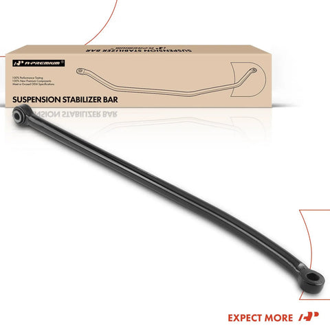 33mm Front Suspension Track Bar Panhard Bar With Bushing For Ford F 250 F 350 F 450 F 550 Super Duty 4WD Trucks Heavy Duty Suspension Stabilizer Link Plus black steel bar with bushing